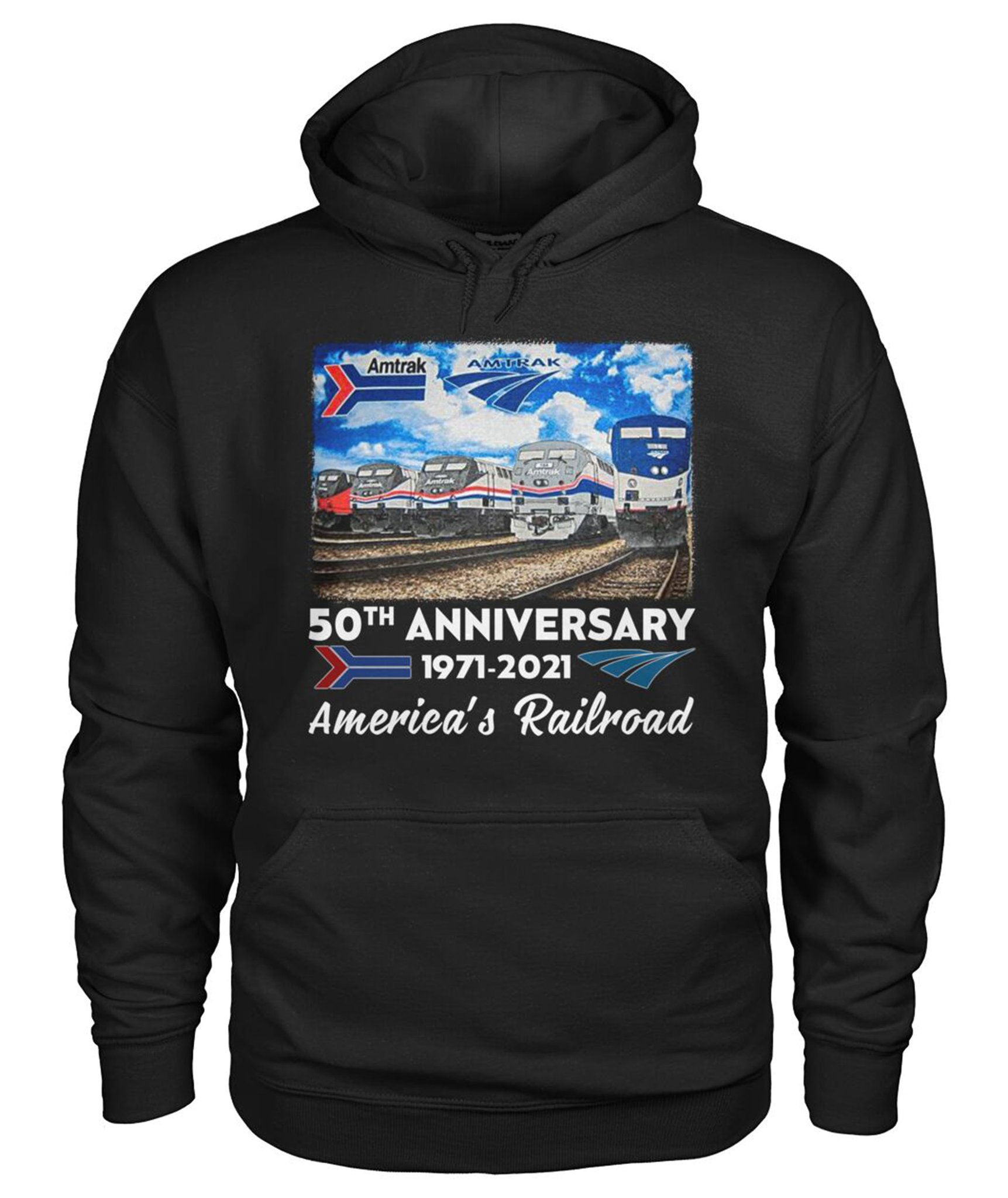 50th Anniversary 1971 2021 Americas Railroad Shirt