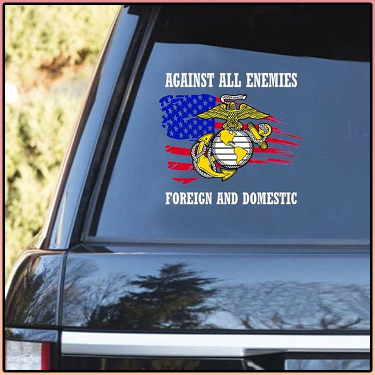 Against All Enemies Foreich And Domestic Decal3