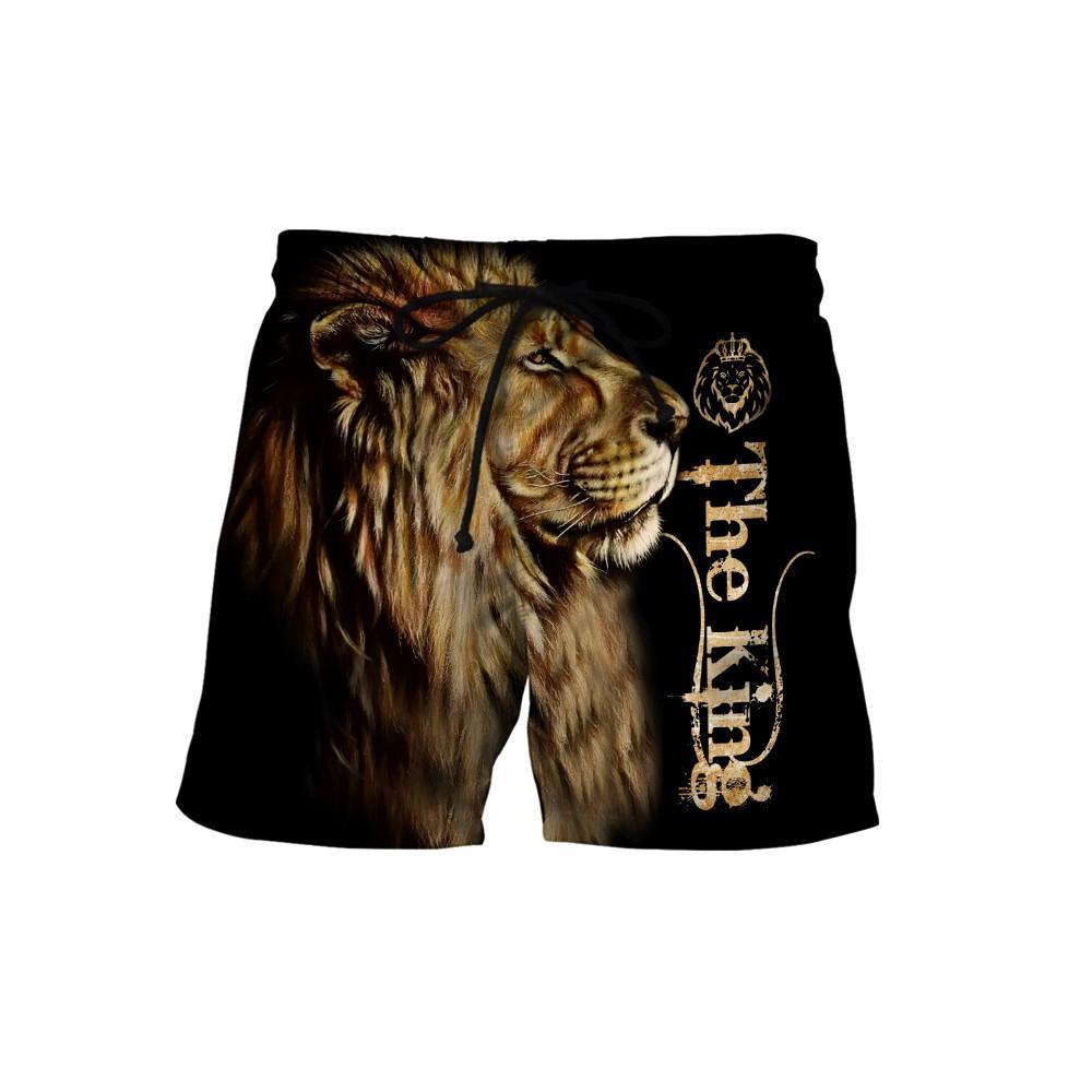 King Lion 3D All Over Printed Short