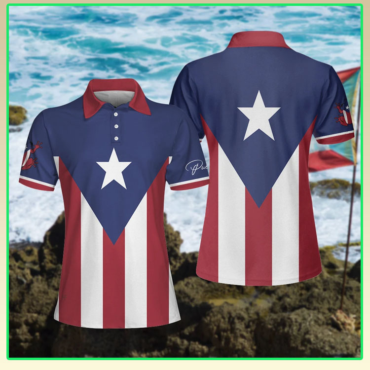 Puerto pico flag polo shirt4
