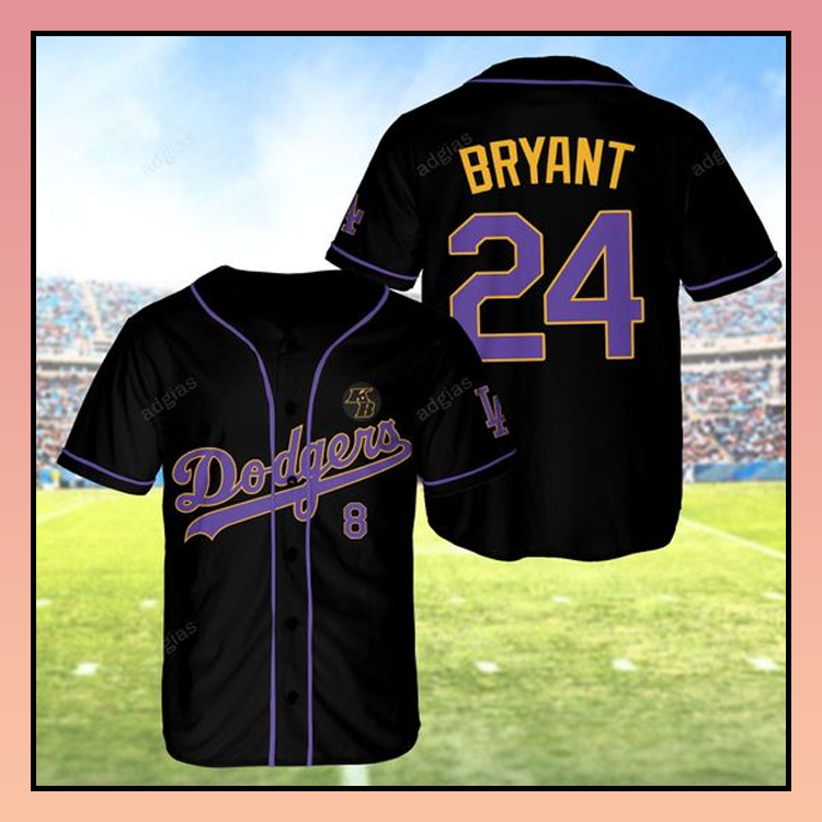 Dodgers Kobe Bryant 24 Baseball Jersey shirt – LIMITED EDITION ...