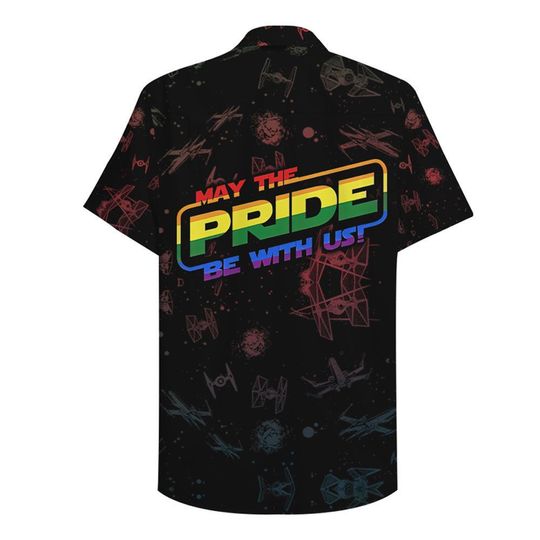 LGBT Star War May The Pride Be With You Hawaiian Shirt2