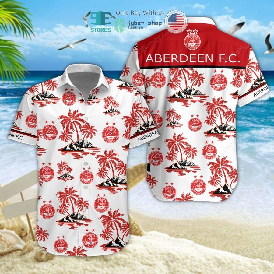 NEW Aberdeen Football Club Hawaiian Shorts , Shirt 40