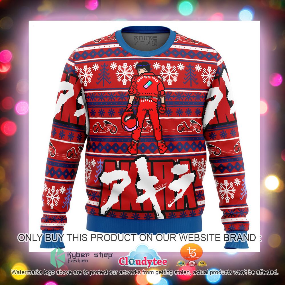 Anime Akira Kaneda Ugly Christmas Sweater 1