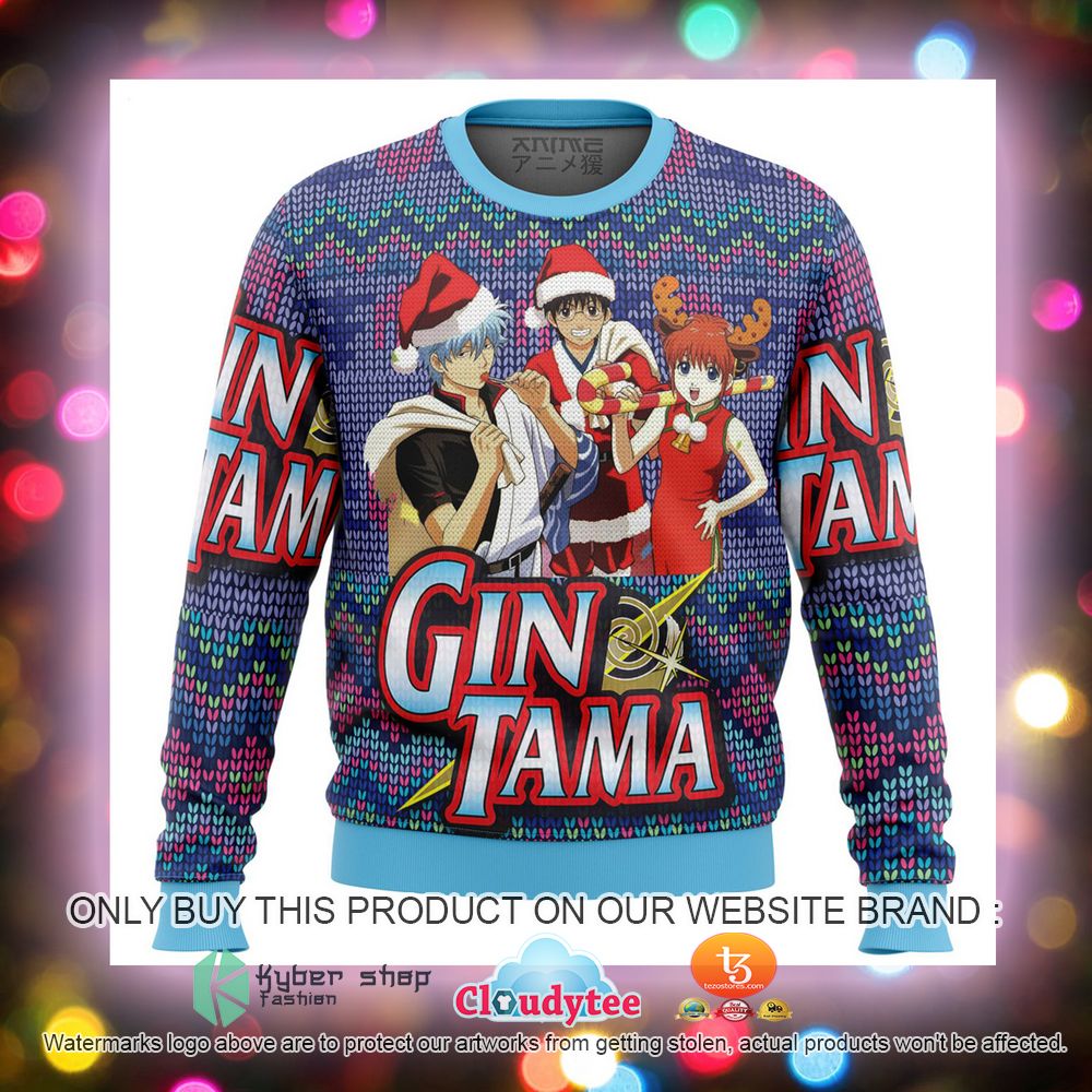 Anime Gintama Ugly Christmas Sweater 12