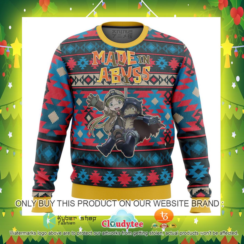 Anime Made in Abyss Ugly Christmas Sweater 3
