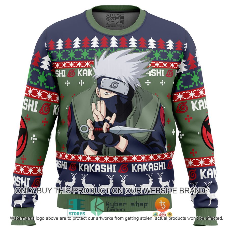 NEW Christmas Kakashi Hatake Naruto Sweatshirt 23