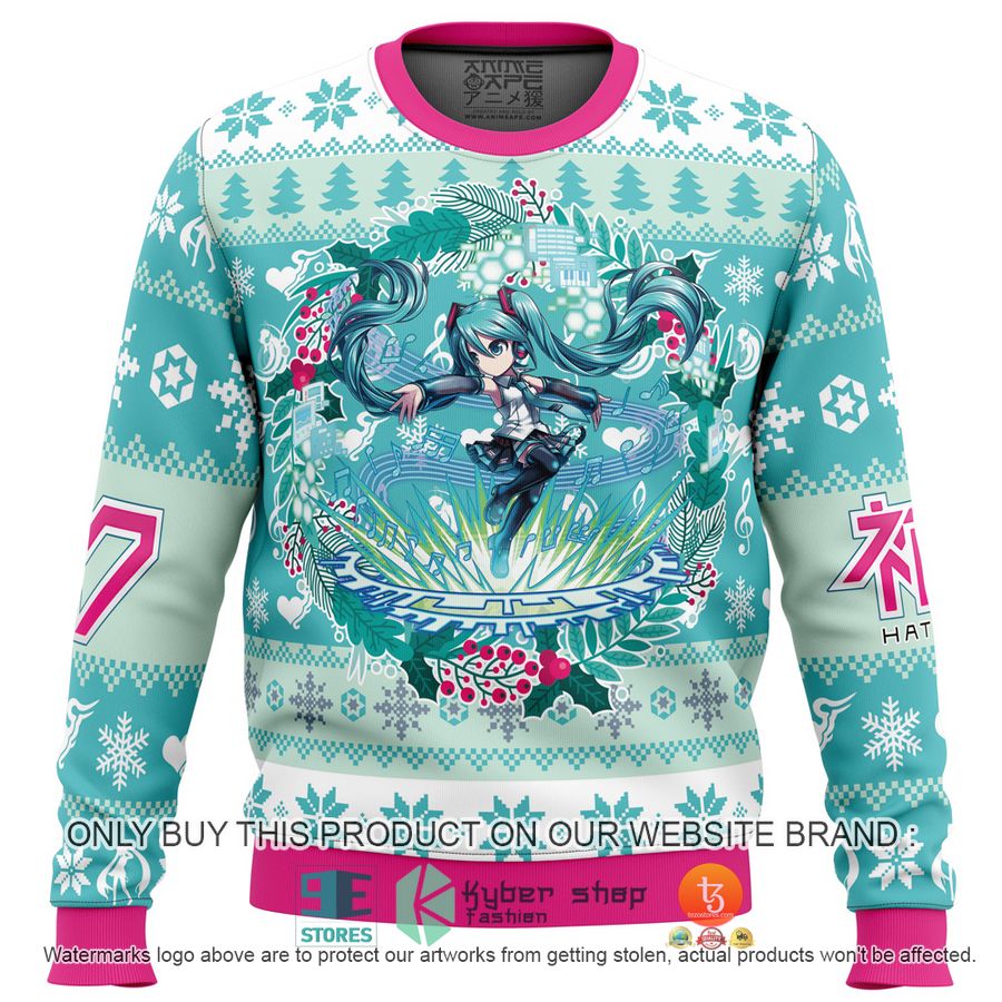 NEW Christmas Symphony Hatsune Miku Sweatshirt 22