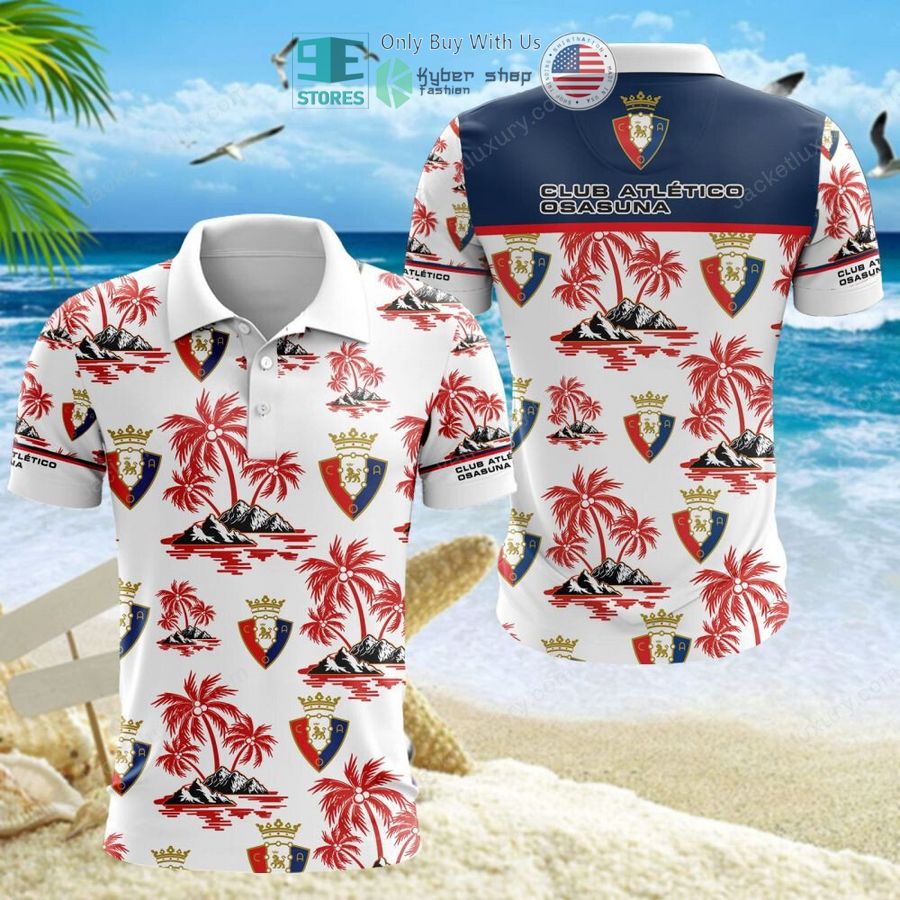 NEW Club Atletico Osasuna Hawaiian Shorts , Shirt 16
