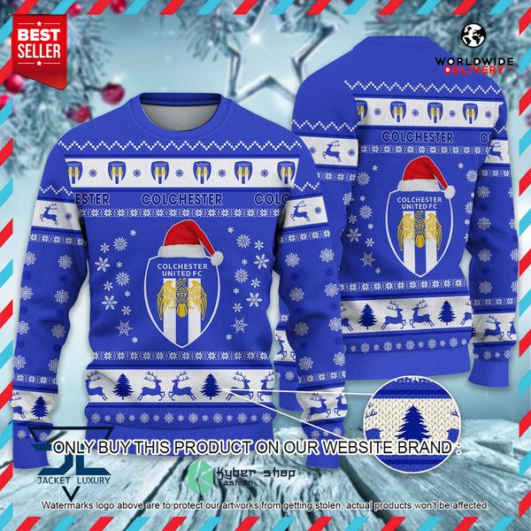 Colchester United Christmas Sweater 7