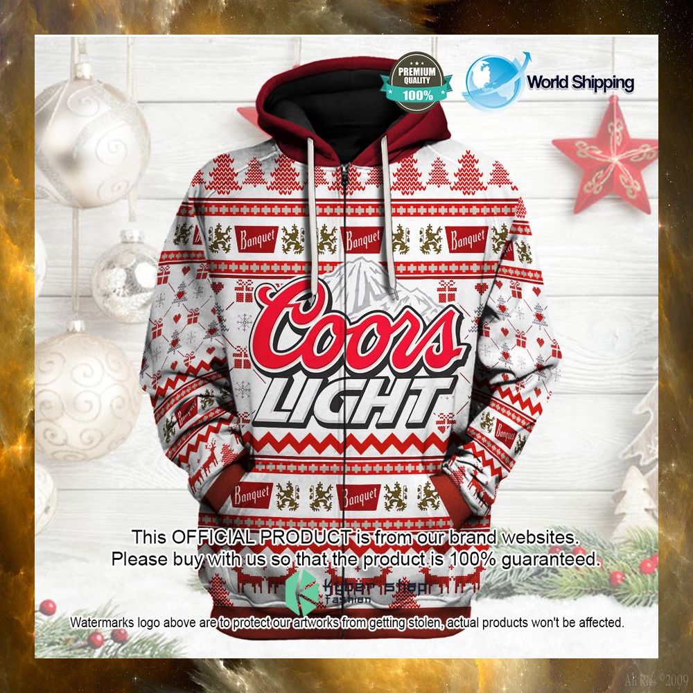 Coors Light Beer 3D Hoodie, Shirt 8