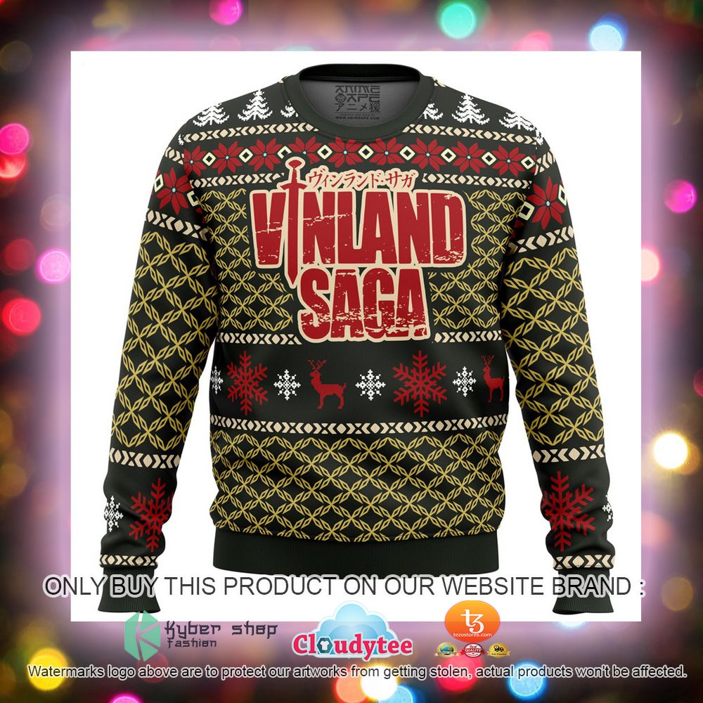 Epic Christmas Vinland Saga Ugly Christmas Sweater 12