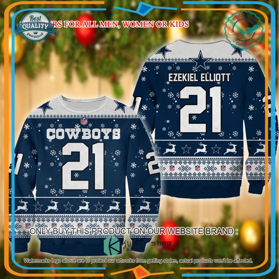 dallas cowboys christmas sweater men