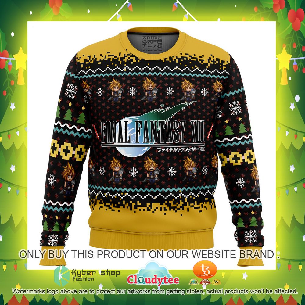 Final Fantasy VII Ugly Christmas Sweater 6