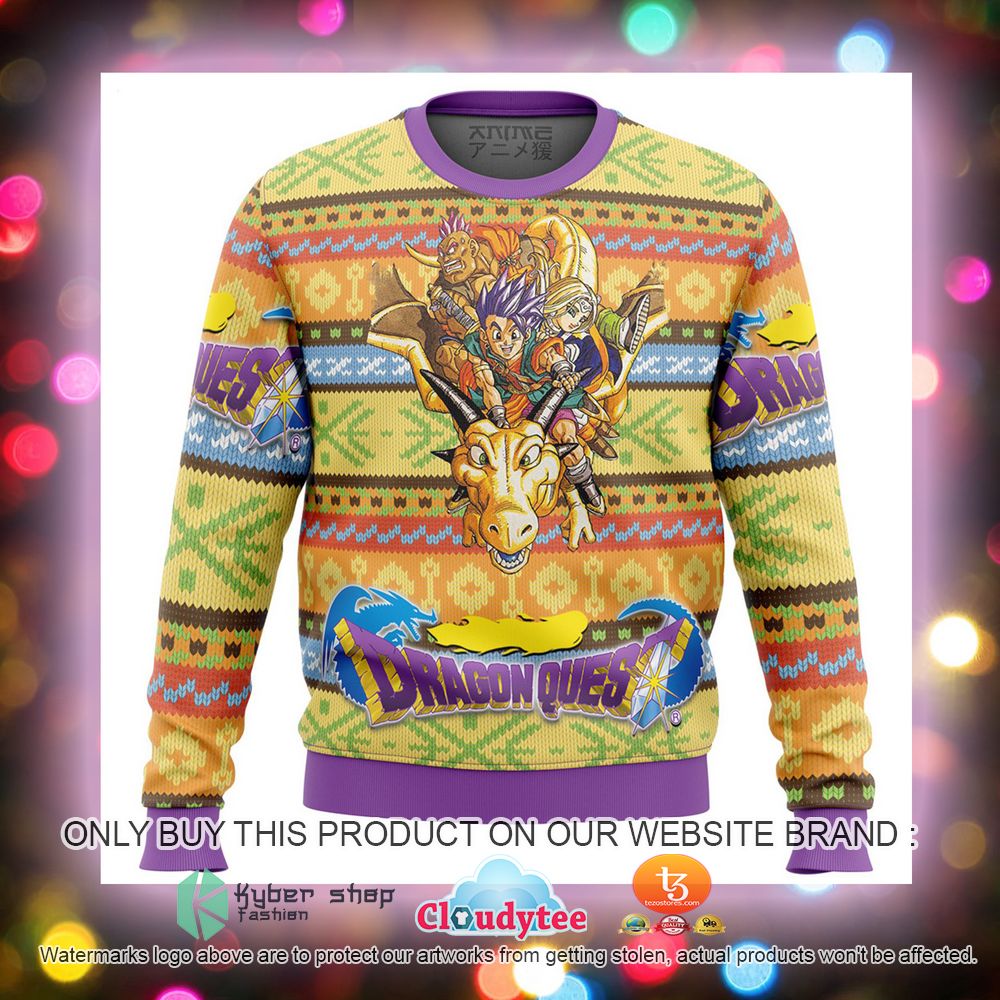Game Dragon Quest Ugly Christmas Sweater 26