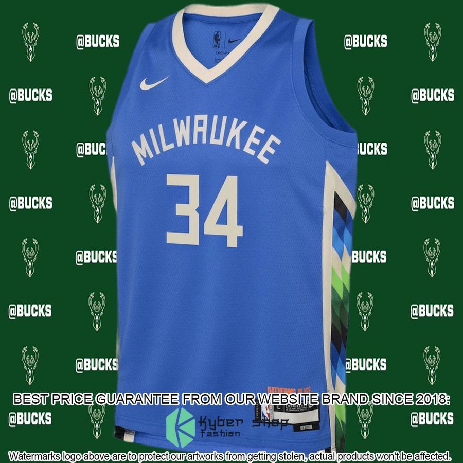 Milwaukee Bucks 2022/23 City Jersey, Bucks City Edition Shirt