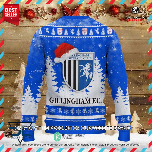 Gillingham Blue Christmas Sweater 12