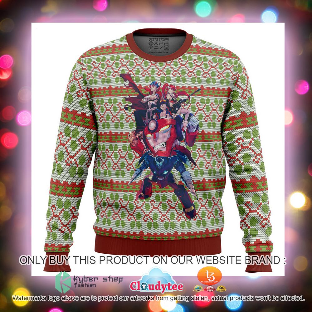 Gurren Lagann Ugly Christmas Sweater 10
