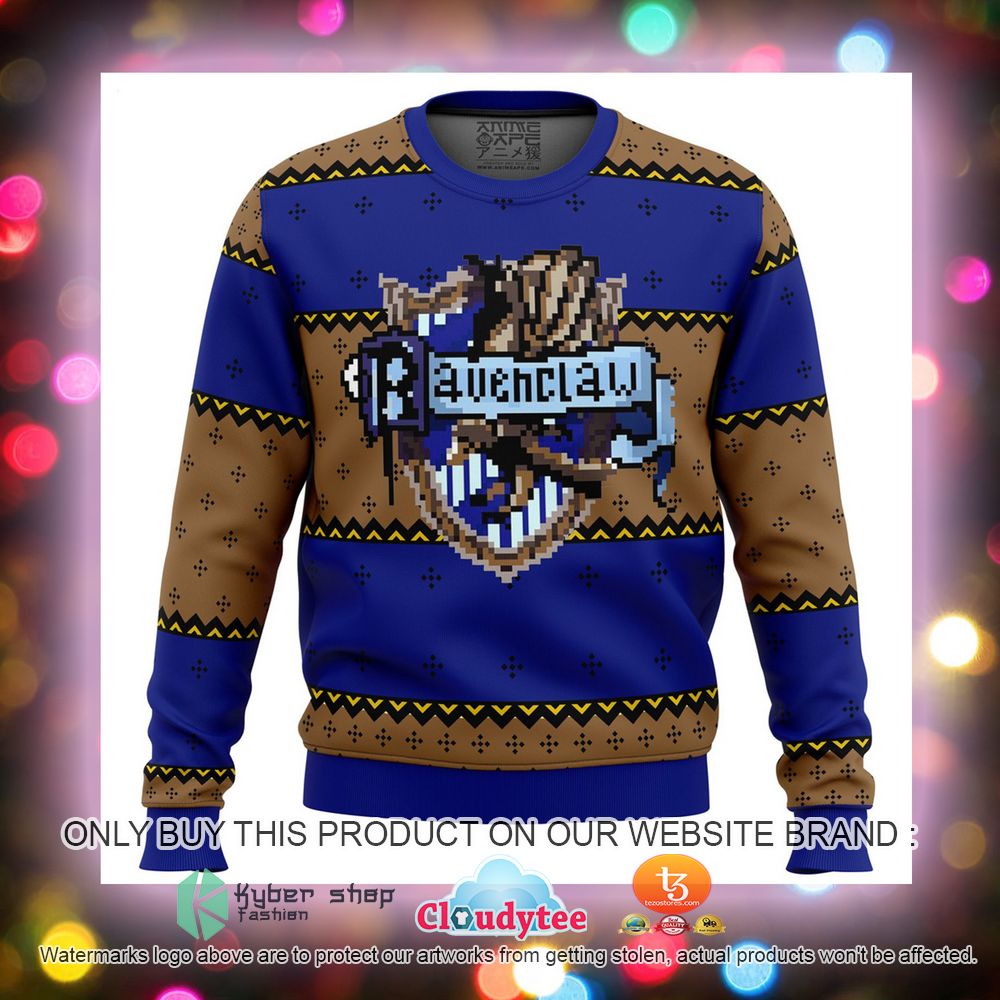 Harry Potter Ravenclaw Ugly Christmas Sweater 1