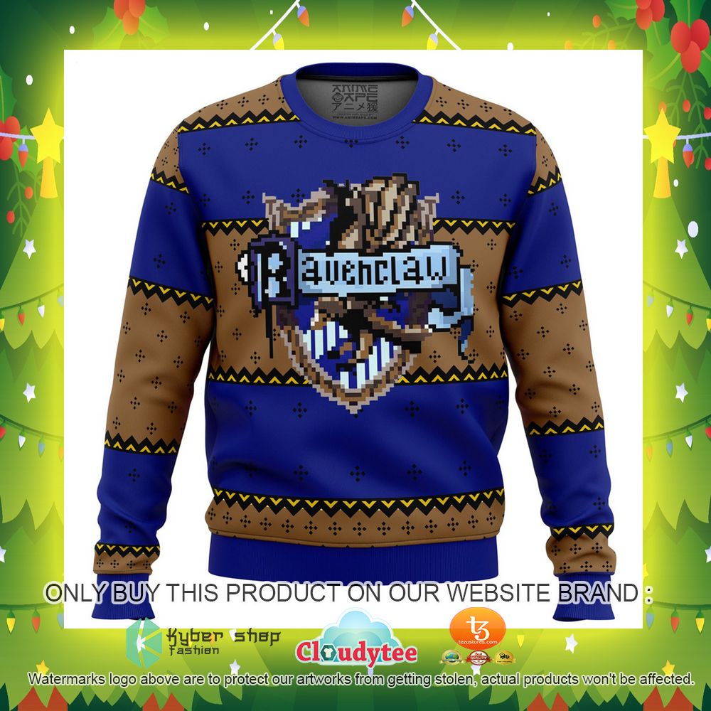Harry Potter Ravenclaw Ugly Christmas Sweater 6