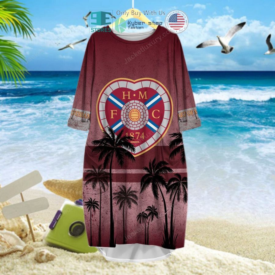 NEW Heart of Midlothian Football Club Hawaiian Shorts , Shirt 18
