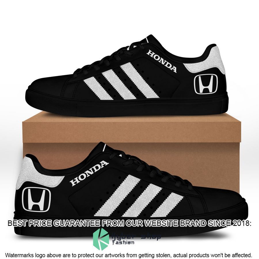 Honda Black White line Stan Smith Shoes 10