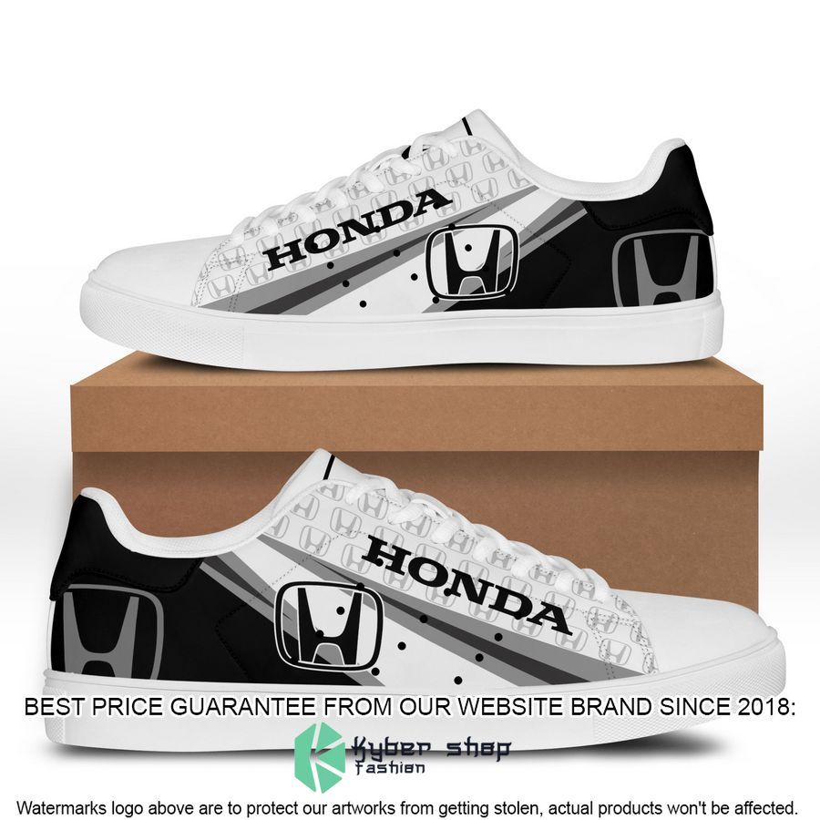 Honda White Black Adidas Stan Smith Shoes 10
