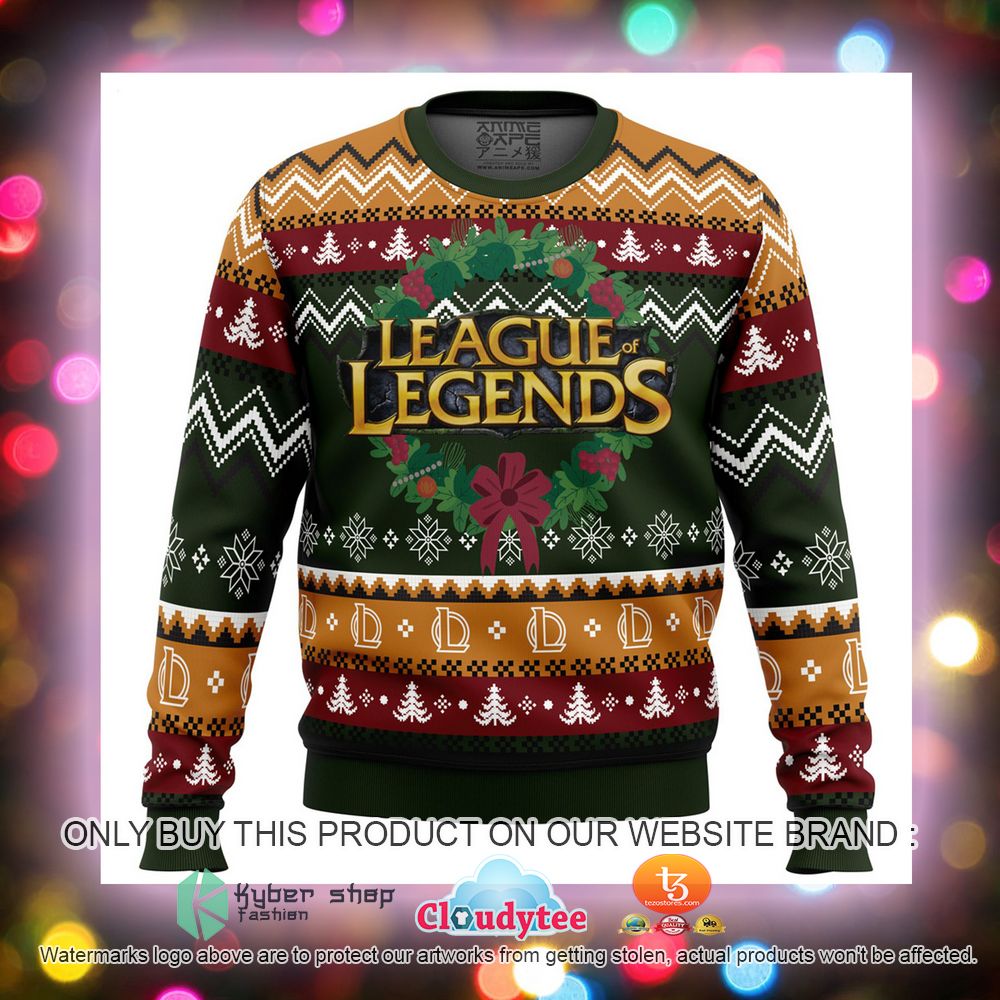 League of Legends Riot Ugly Christmas Sweater 12