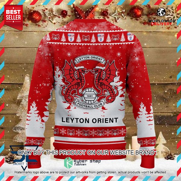 Leyton Orient Christmas Sweater 5