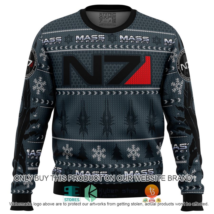 NEW Mass Effect N7 Sweatshirt 12