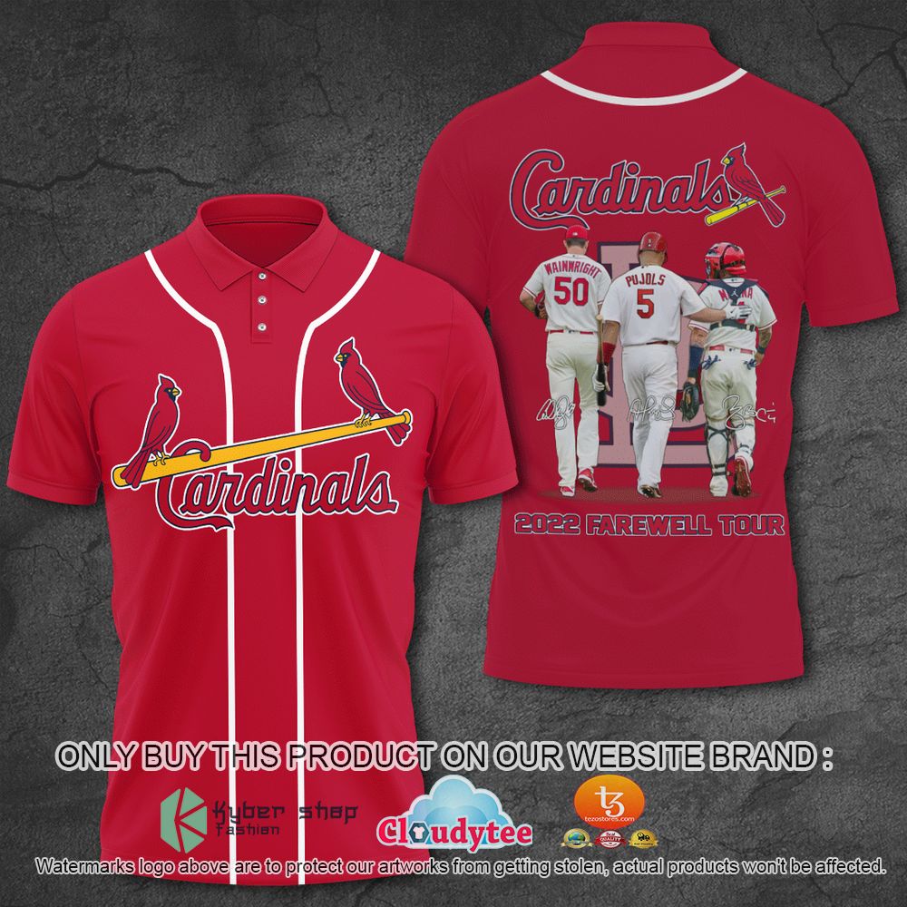 MLB St. Louis Cardinals Team 2022 Farewell Tour 3D Hoodie, Shirt 4