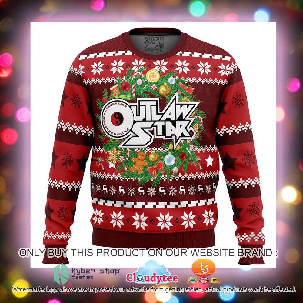 Outlaw Star Ugly Christmas Sweater 12