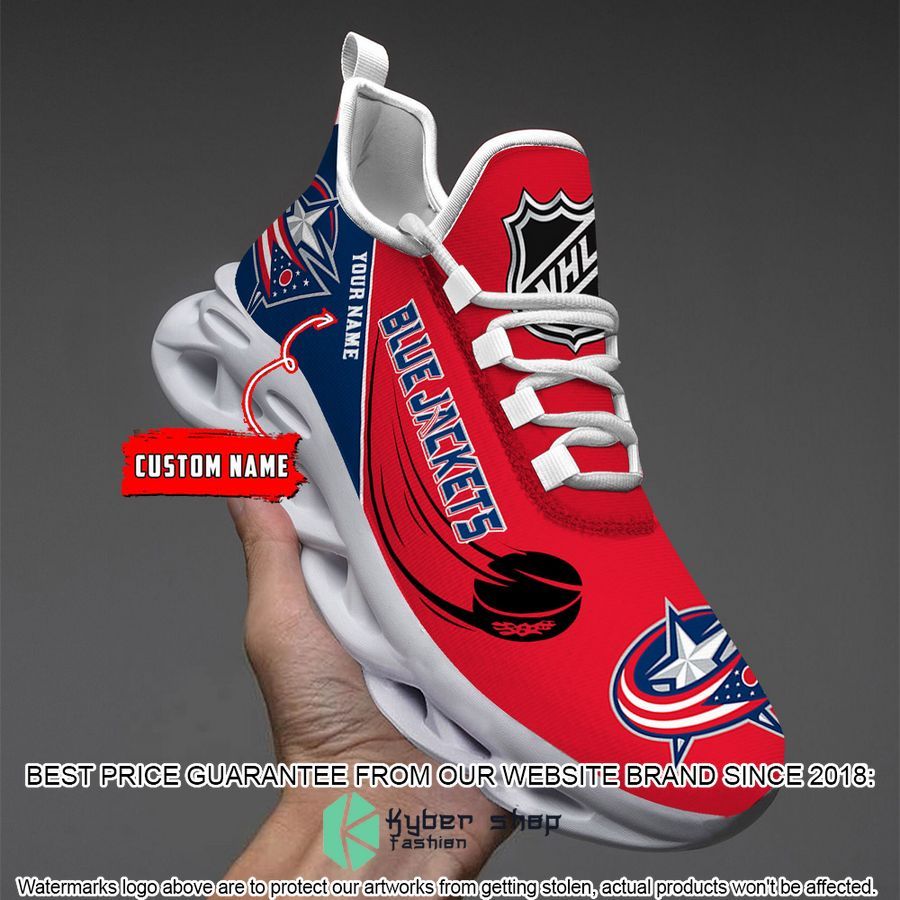 Personalized Columbus Blue Jackets Clunky Max Soul Shoes 12