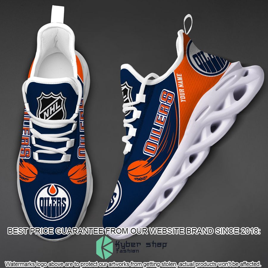 Personalized Edmonton Oilers Clunky Max Soul Shoes 4