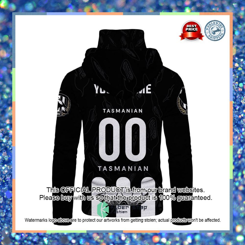 Personalized Netball Collingwood Magpies Indigenous Jersey Hoodie, Shirt 43