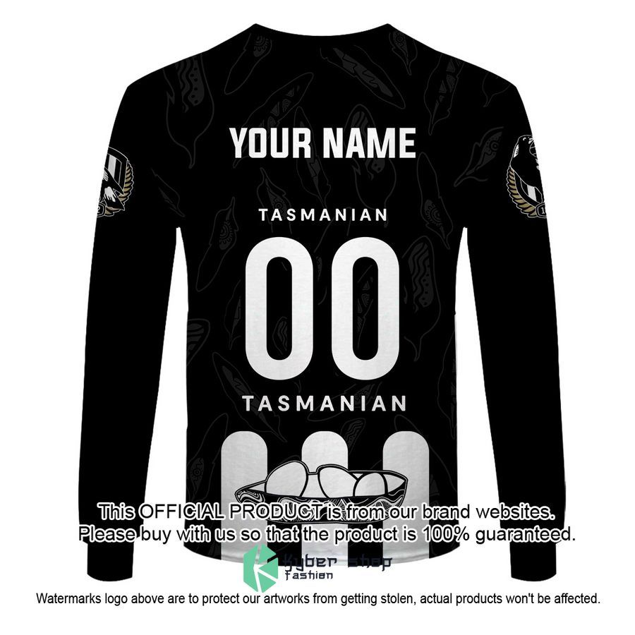 Personalized Netball Collingwood Magpies Indigenous Jersey Hoodie, Shirt 9