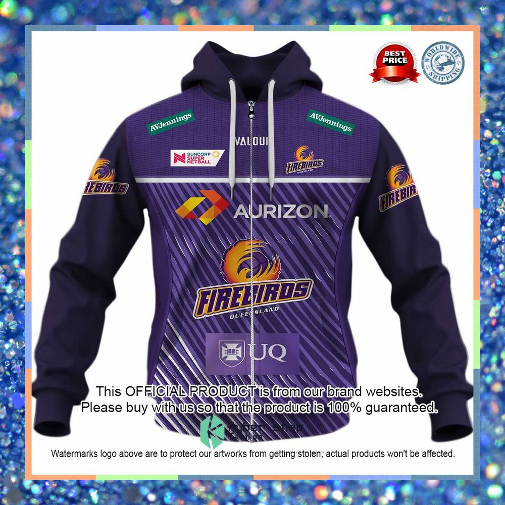 Personalized Netball Queensland Firebirds Jersey 2022 Hoodie, Shirt 28