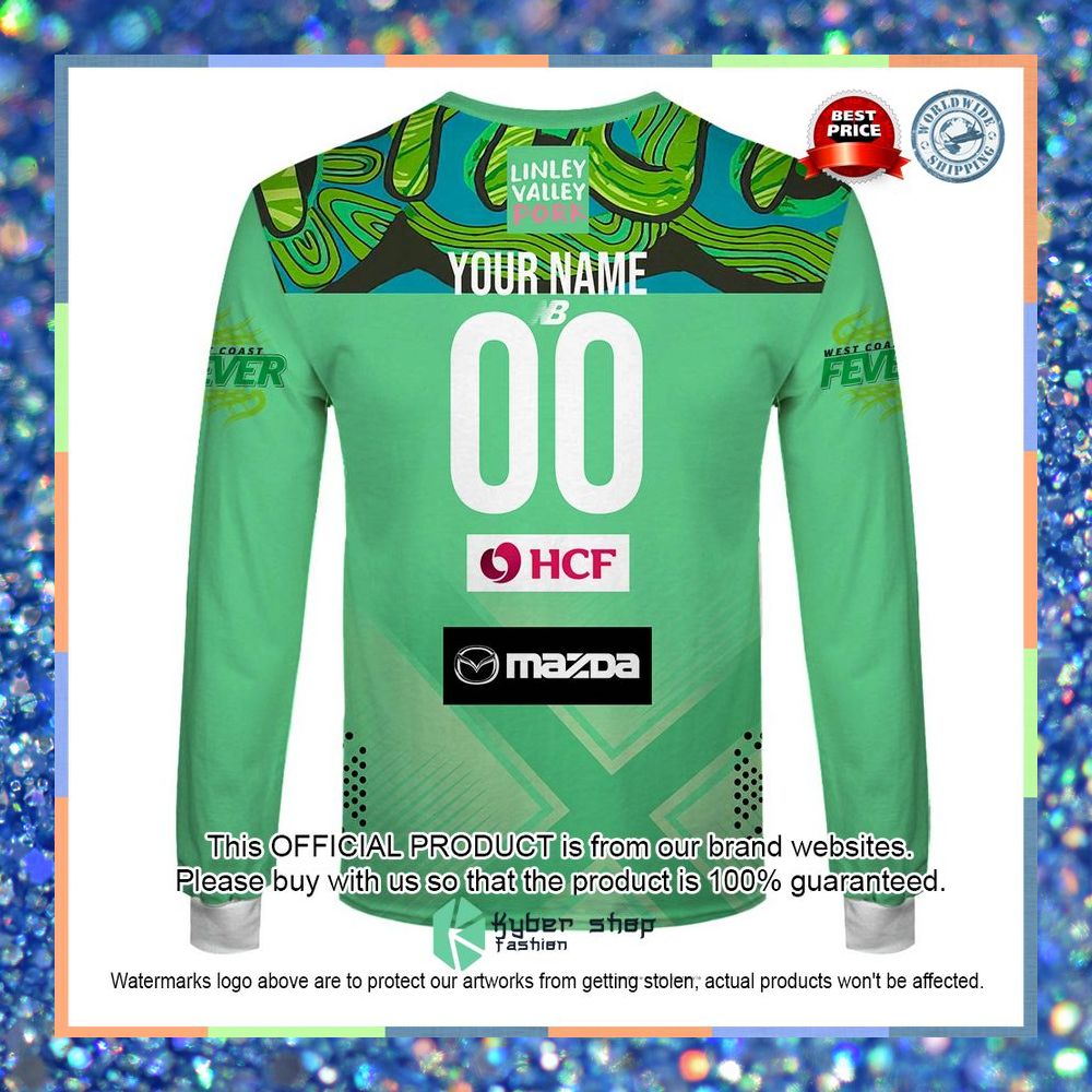 Personalized Netball West Coast Fever Jersey 2022 Hoodie, Shirt 16