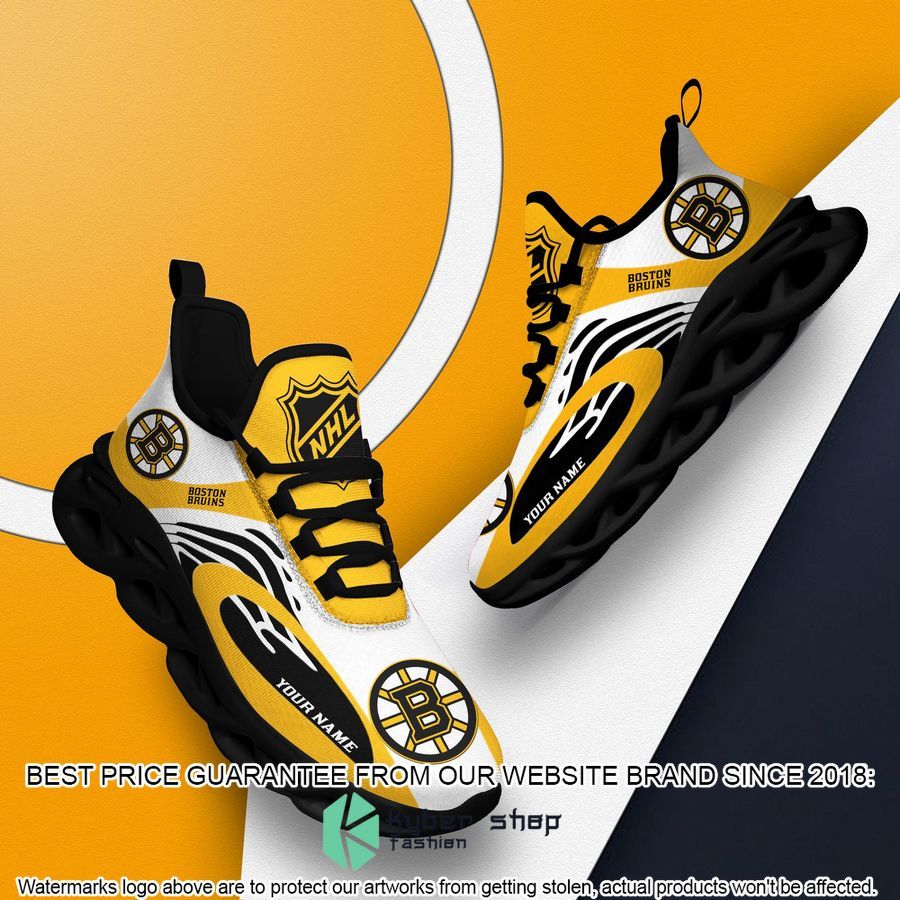 Personalized NHL Boston Bruins Clunky Max Soul Shoes 16
