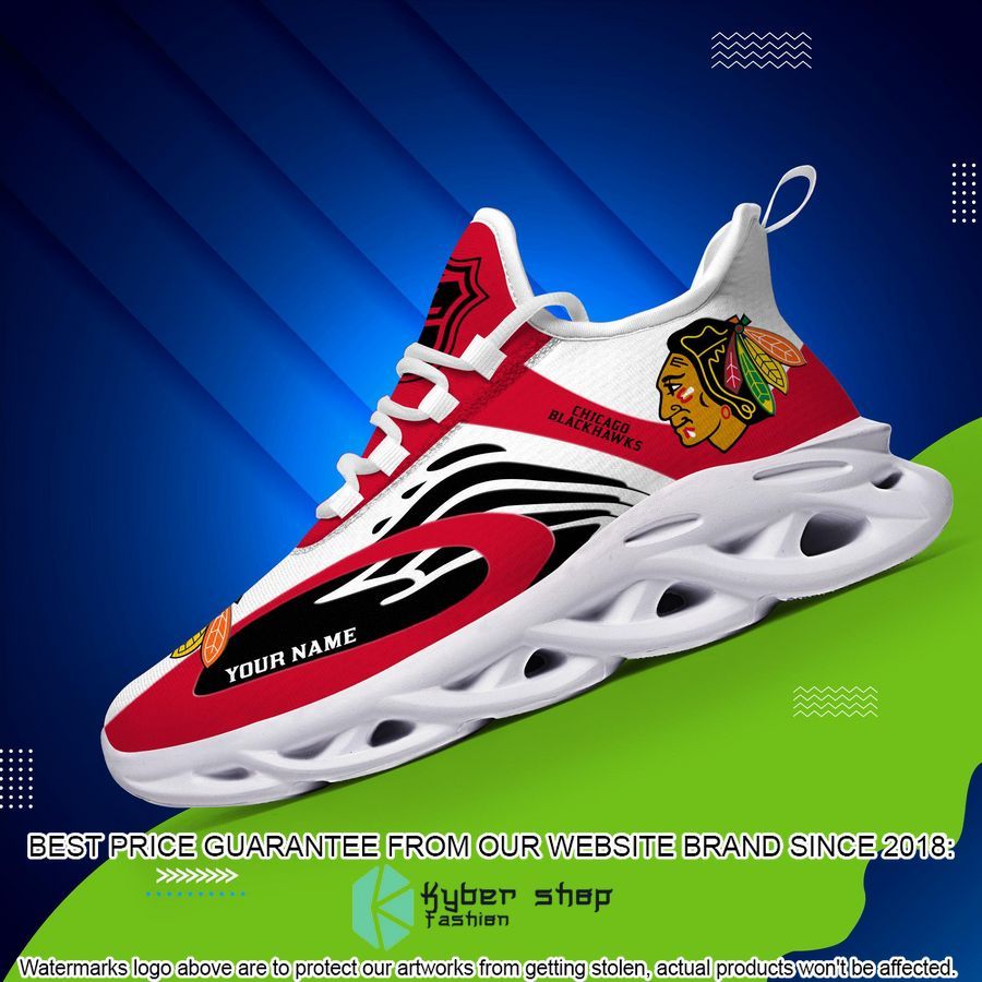 Personalized NHL Chicago Blackhawks Clunky Max Soul Shoes 5