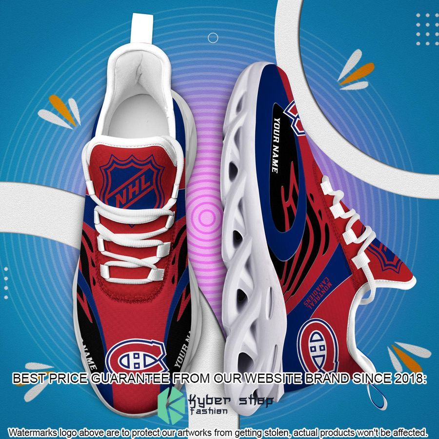 Personalized NHL Montreal Canadiens Clunky Max Soul Shoes 2