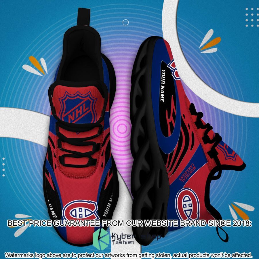 Personalized NHL Montreal Canadiens Clunky Max Soul Shoes 6