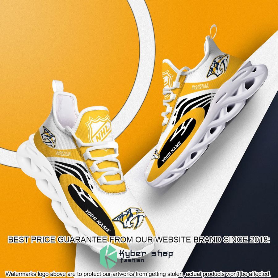 Personalized NHL Nashville Predators Clunky Max Soul Shoes 3