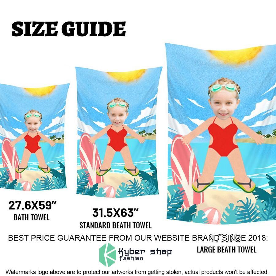 Personalized Photo Flying Buzz Lightyear Beach Towel 12