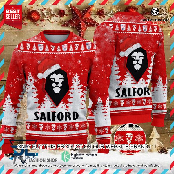 Salford City Christmas Sweater 8