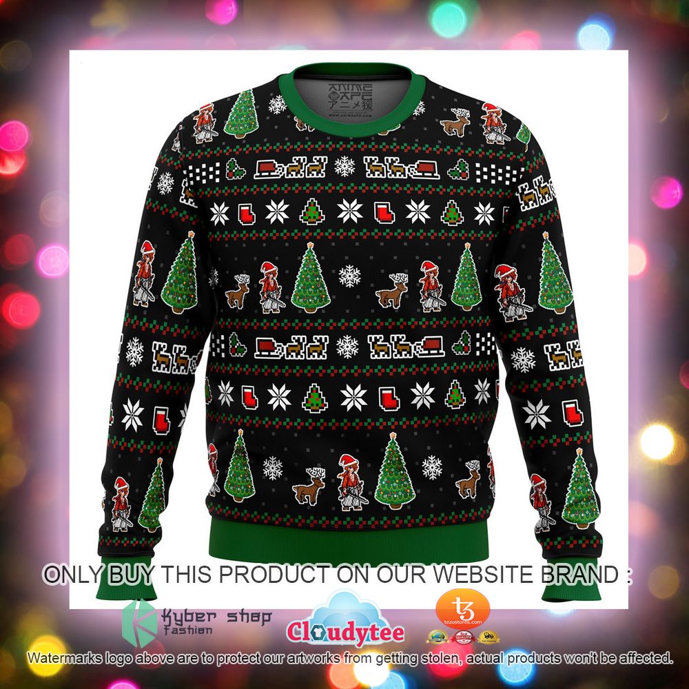 Samurai X Christmas Tree Ugly Christmas Sweater 9