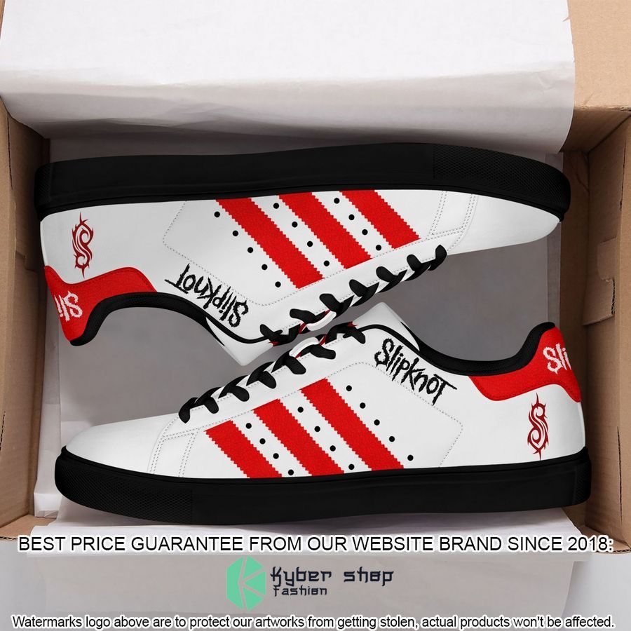 Slipknot Red Stan Smith Shoes 2