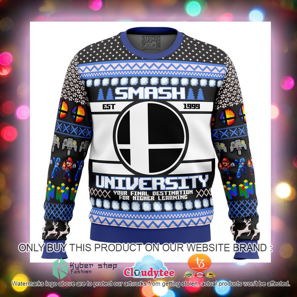 Smash University 1999 Ugly Christmas Sweater 12
