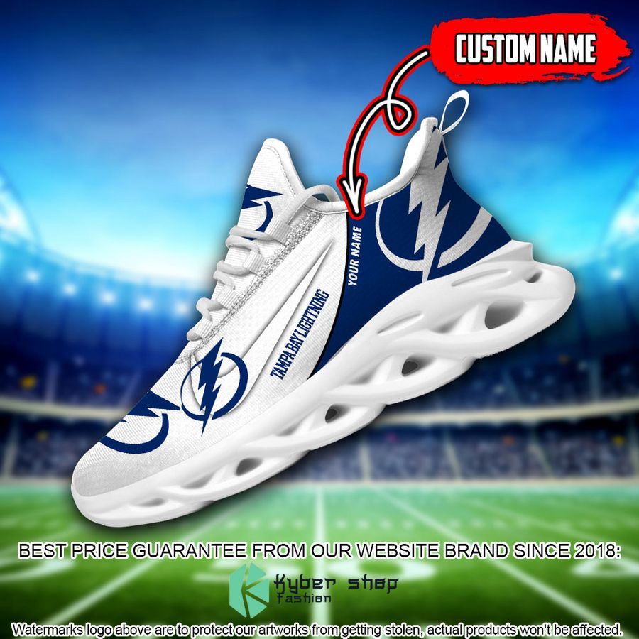 Tampa Bay Lightning Custom Name Clunky Max Soul Shoes 12