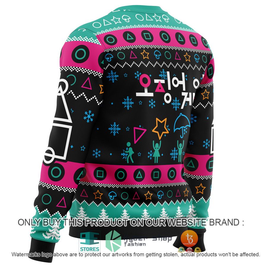 NEW The Game is On Squid Game Christmas Sweater 23